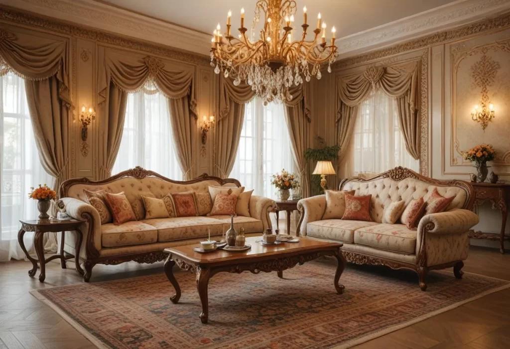 خرید مبل با پارچه گل‌دار؛ ترکیب اصالت و انرژی در دکوراسیون ایرانی