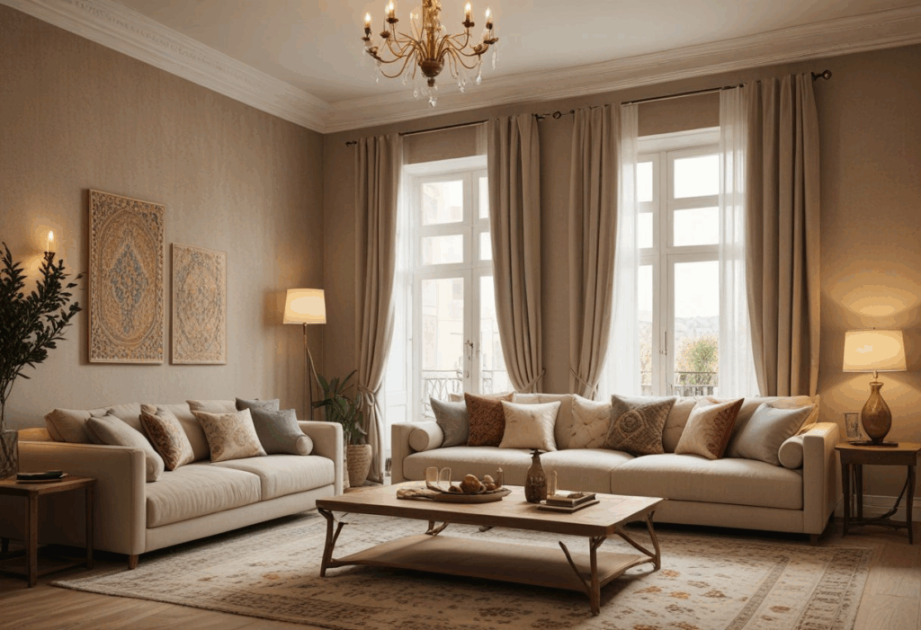 هماهنگی کوسن با دکور کلی خونه